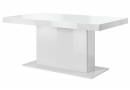 QUARTZ  stół 65x195x-255 cm rozkładany, biały